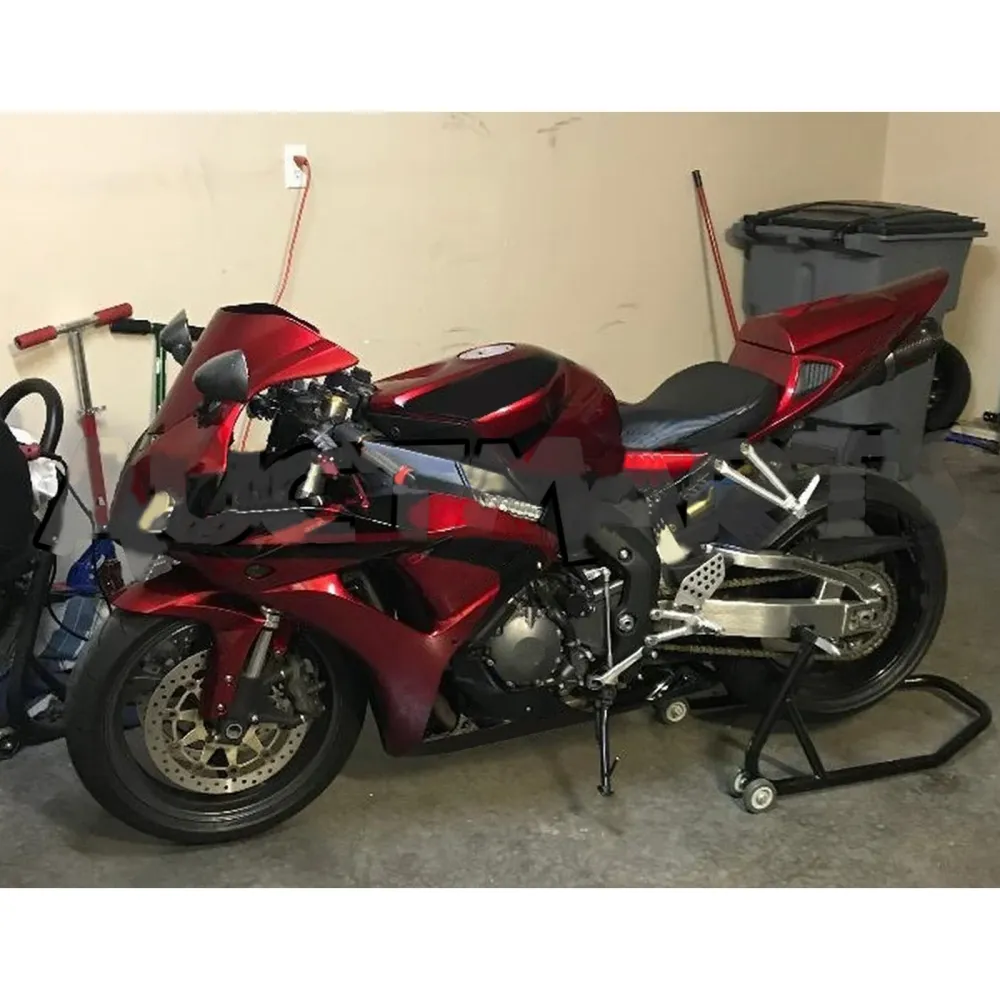 Amotopart 2006-2007 Honda CBR1000RR Kuipset Rood Zwart Sliver