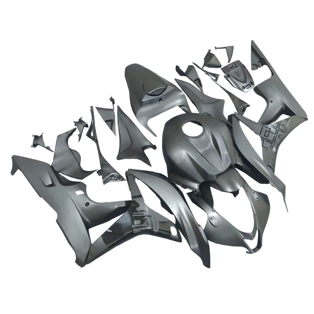 Amotopart 2007-2008 Honda CBR600 Fairing Black Kit