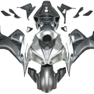 Amotopart Stroomlijnkappen Honda 1000RR 2006-2007 Kuip Zilver 2-Tone CBR Racing Kuipset