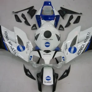 Amotopart Stroomlijnkappen Honda CBR1000RR 2004-2005 Kuip Wit Konica Minolta Racing Kuipset