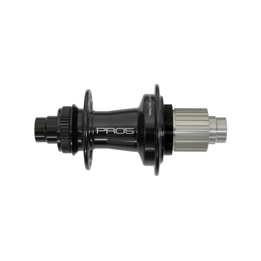 HOPE PRO 5 Achternaaf 12x135/142mm Staal Centerlock Zwart