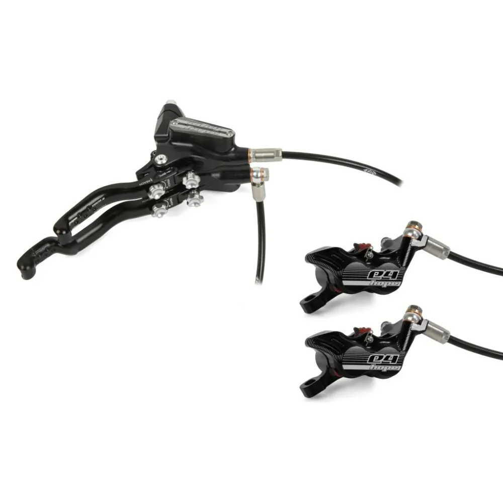 HOPE TECH 3 E4 DUO Dual Straight Brake Zwart