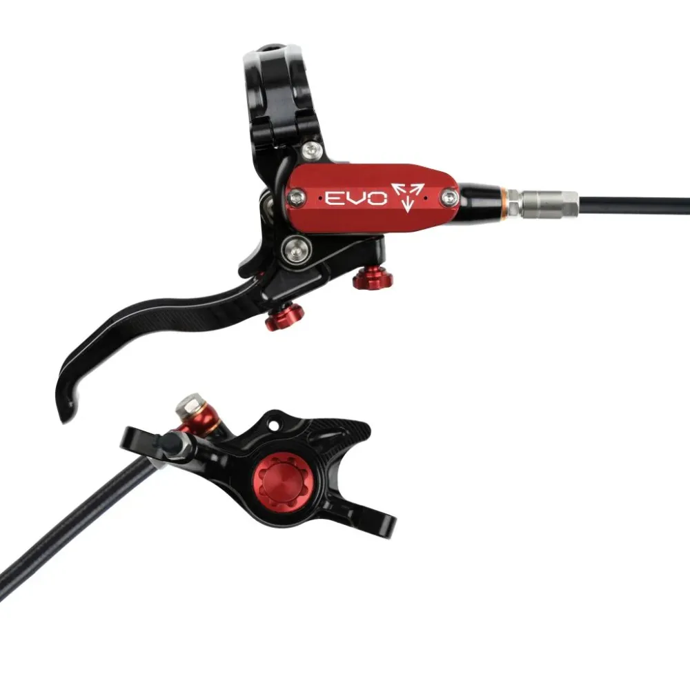 HOPE TECH 4 EVO X2 PM achterrem Zwart/Rood