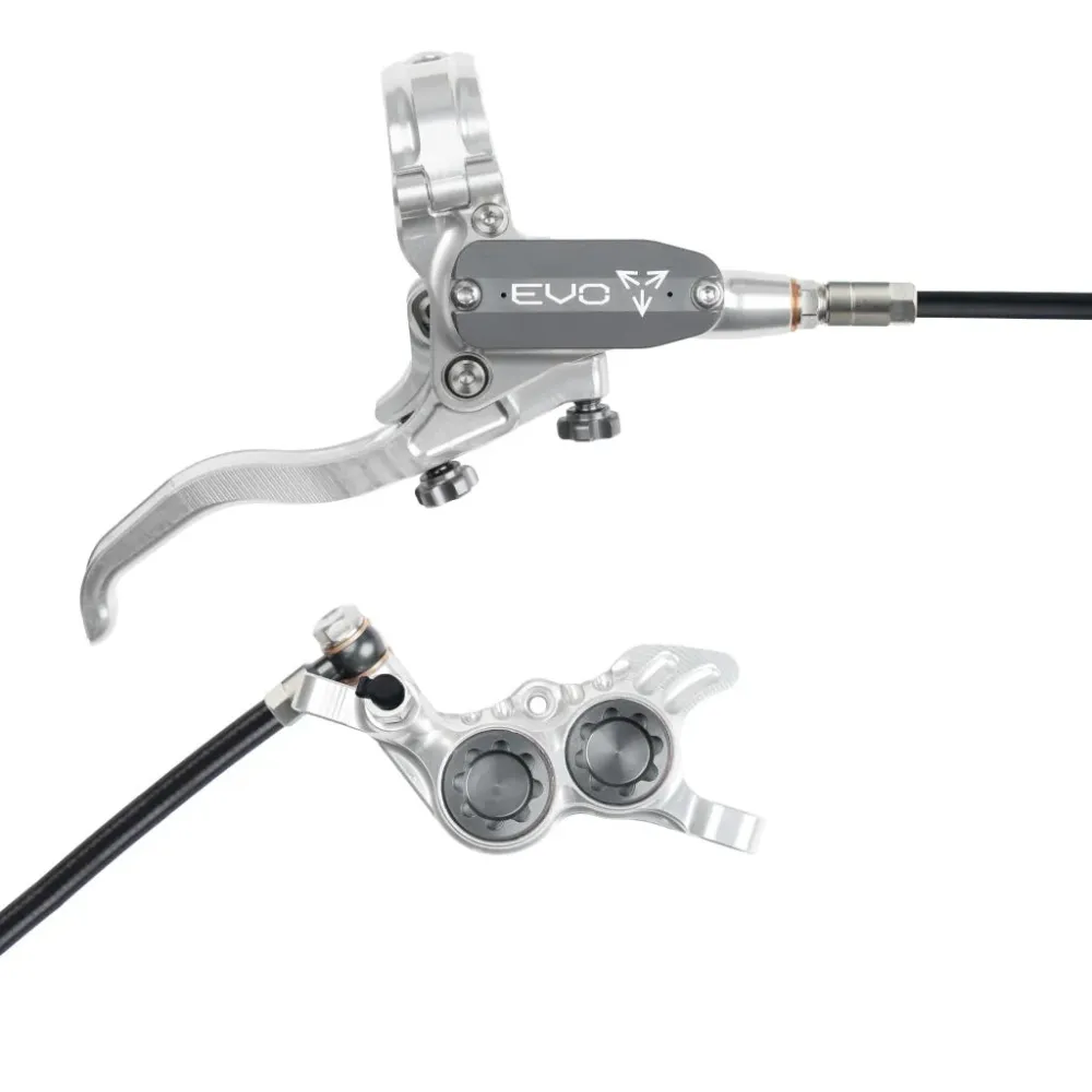 HOPE TECH 4 EVO GR4 Achterrem Zilver/Rook