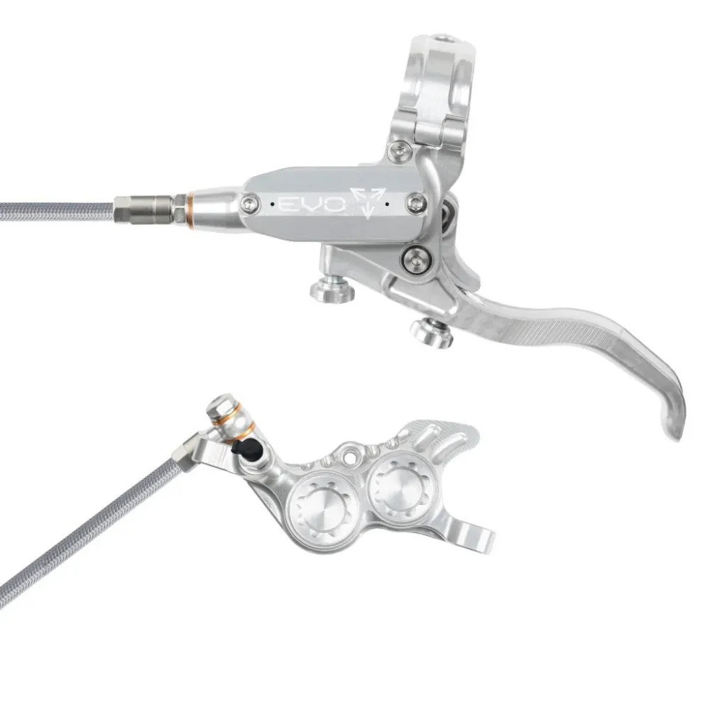 HOPE TECH 4 EVO GR4 Aviation Zilver voorrem