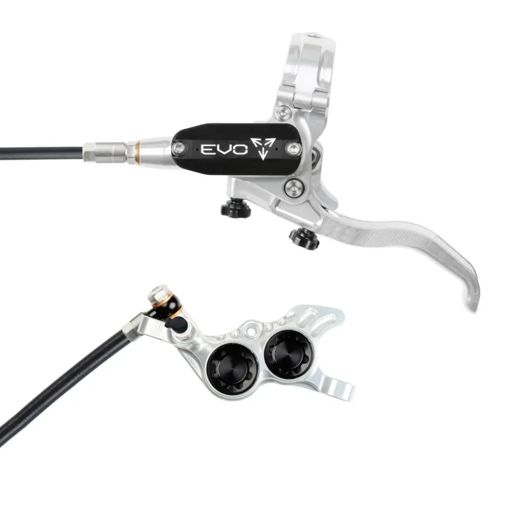 HOPE TECH 4 EVO GR4 Voorrem Zilver/Zwart