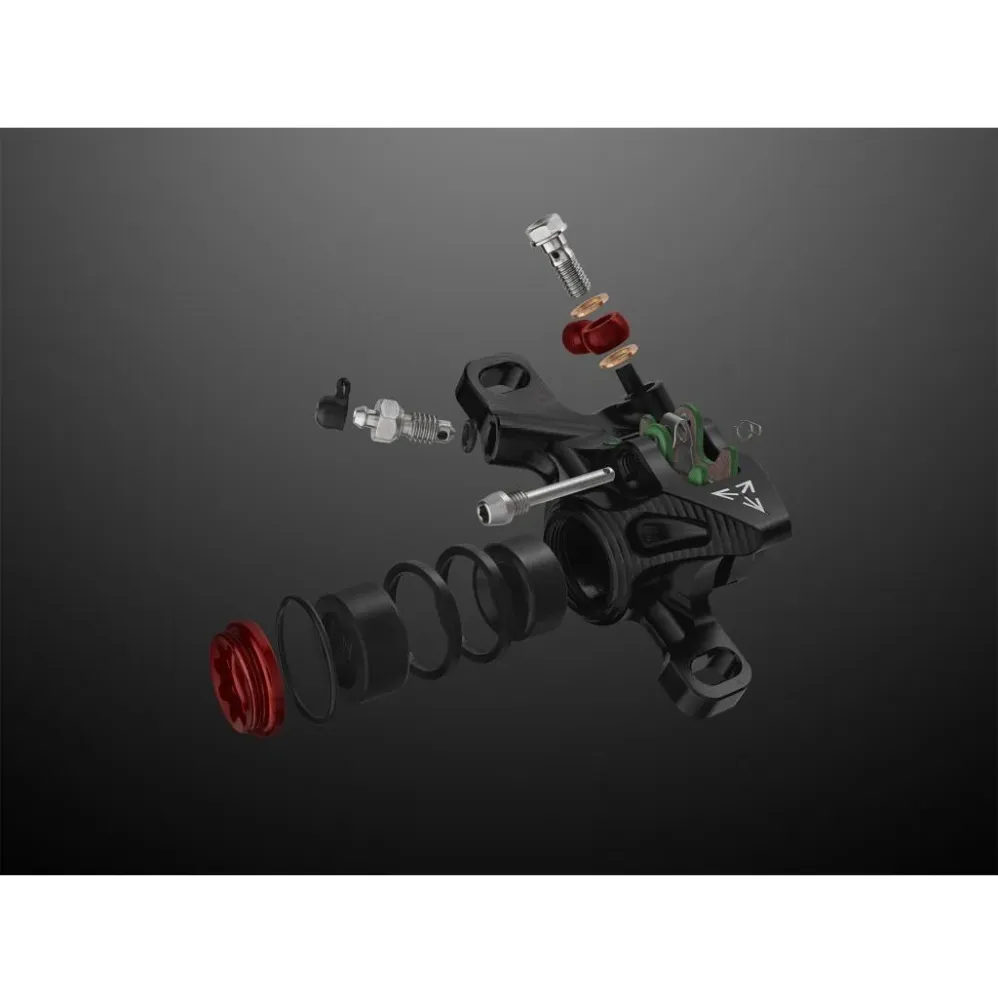 HOPE TECH 4 EVO X2 PM voorrem Zwart/Zwart