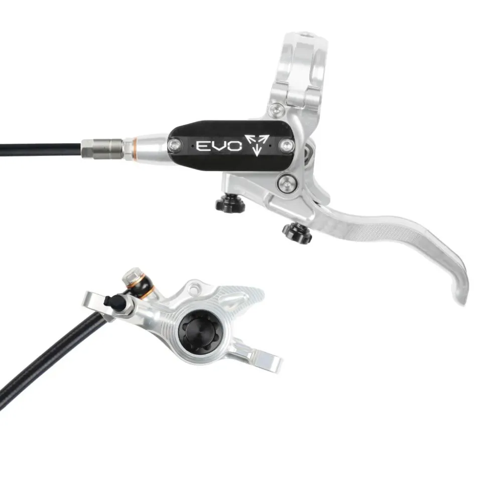 HOPE TECH 4 EVO X2 PM Zilver/Zwart Voorrem
