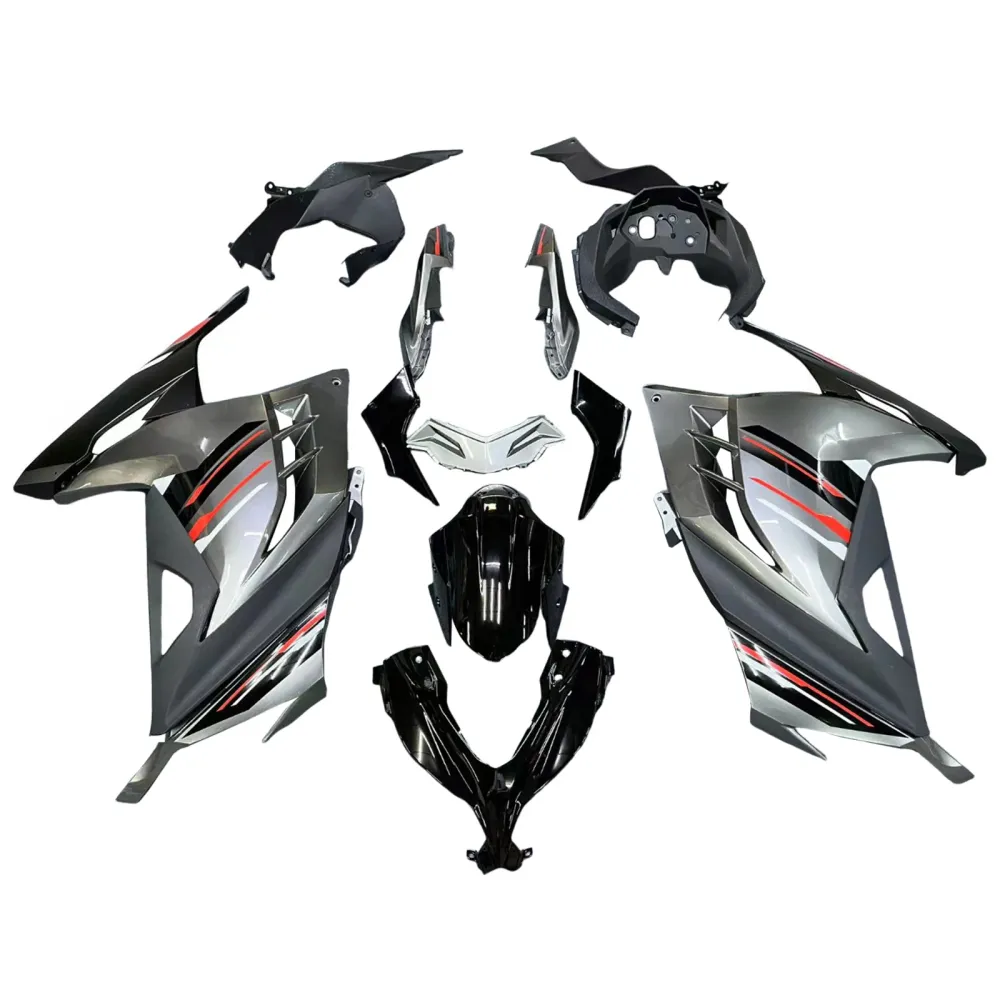 Amotopart 2013-2024 Kawasaki EX300R zwarte kuipset
