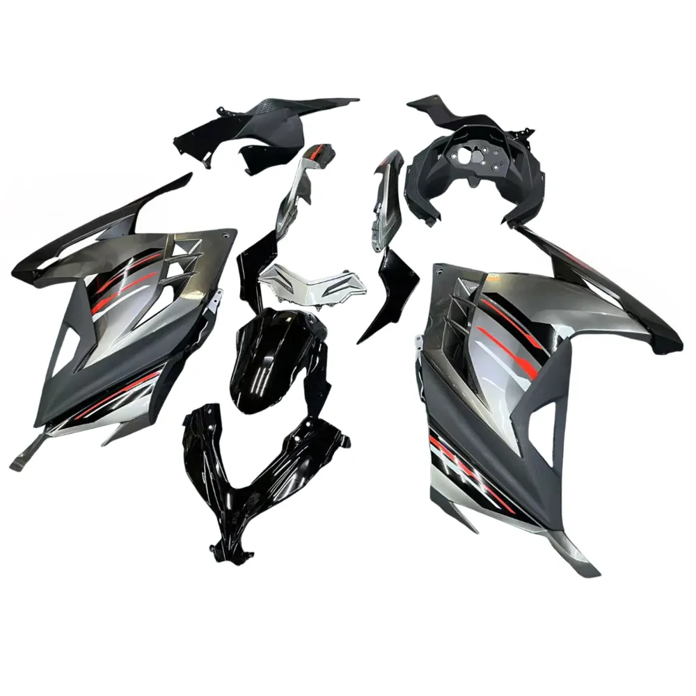 Amotopart 2013-2024 Kawasaki EX300R zwarte kuipset