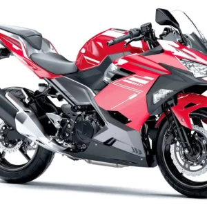 Amotopart Kawasaki EX400/Ninja400 2018-2023 Red Fairing Kit