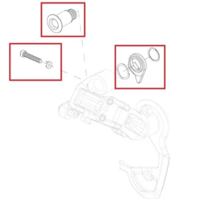 KIt SRAM RED Derailleur afstel- en montageschroeven