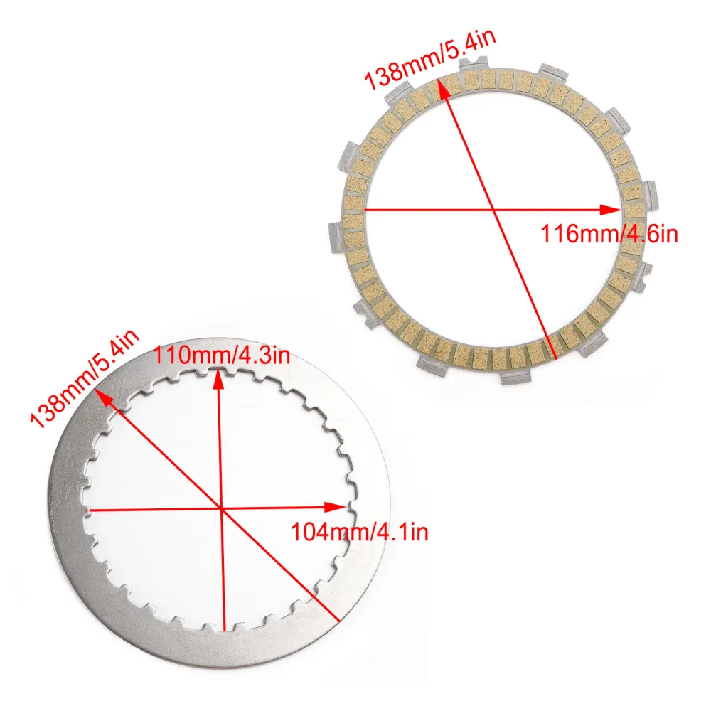 Koppelingsplaten en pakkingset voor Kawasaki ER250 Z250 Ninja 250 2013-14