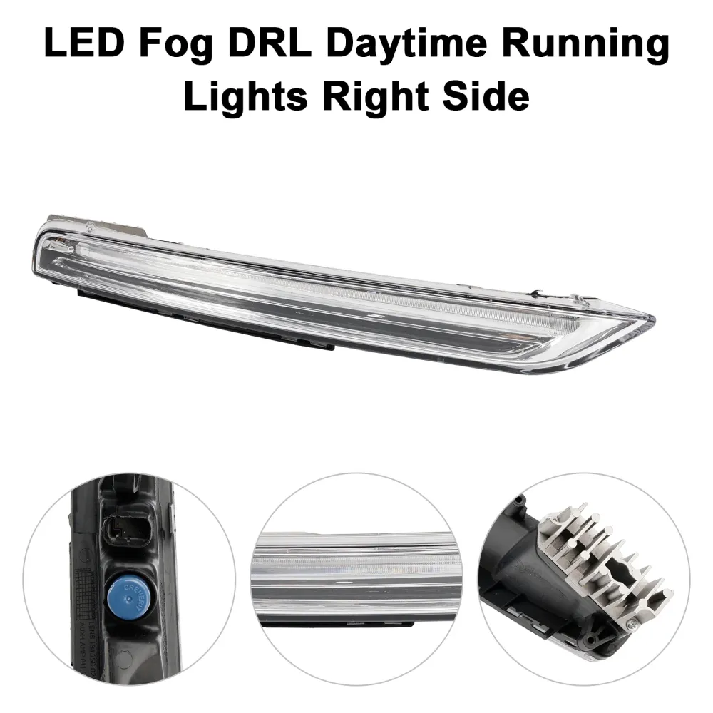 LED Mist DRL Dagrijverlichting Rechts Voor Porsche Cayenne 958 2015-2017