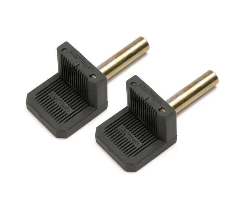 Paar L-steunen rubber LIGHTECH