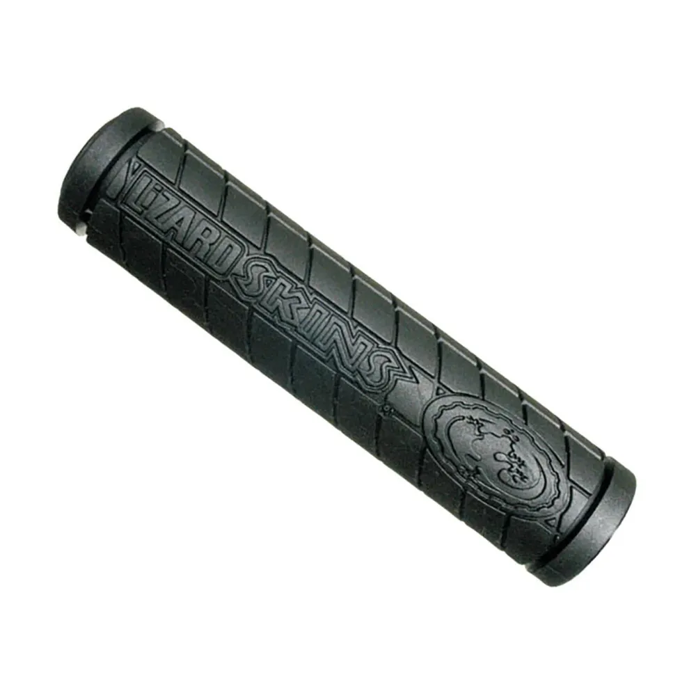 LIZARD SKINS LOGO Enkelvoudige Compound Handvatten Zwart