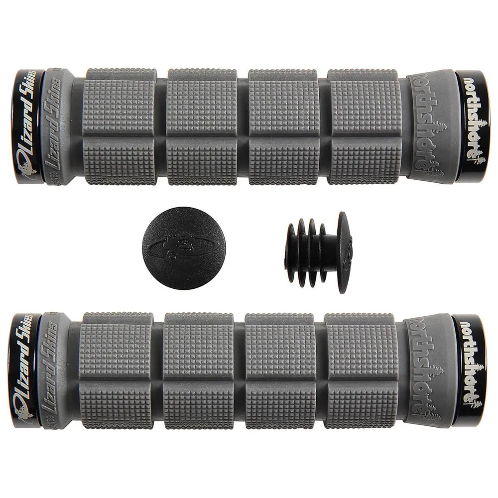 LIZARD SKINS NORTHSHORE Lock-On Grips Grijs