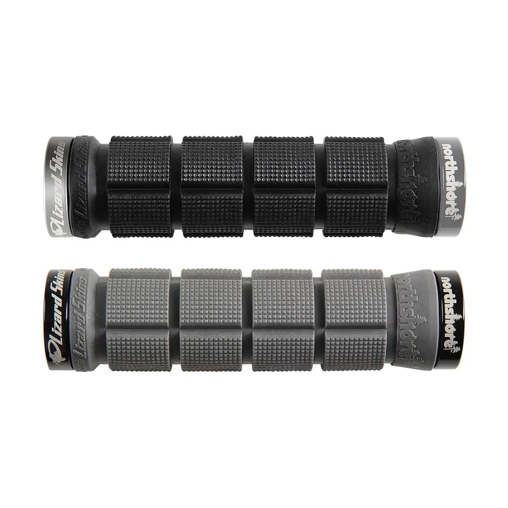 LIZARD SKINS NORTHSHORE Lock-On Handvatten Zwart/Zilver