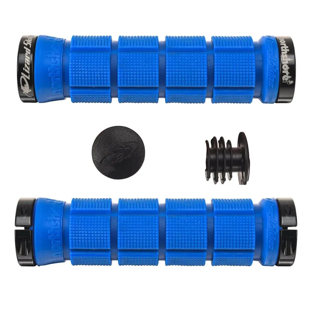LIZARD SKINS NORTHSHORE Lock-On Handvatten Zwart/Zilver