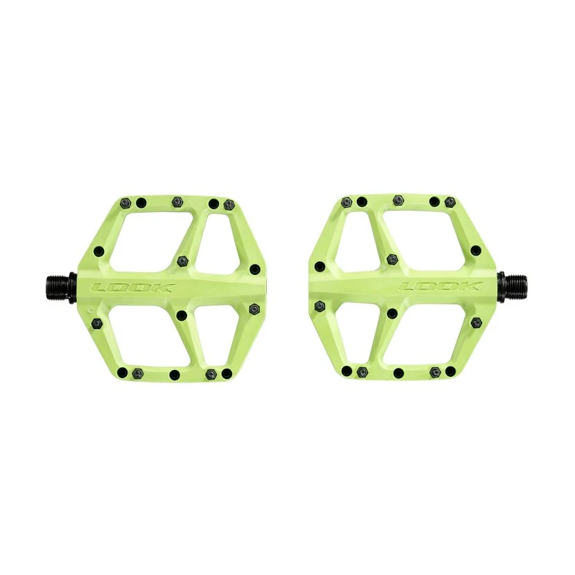 LOOK TRAIL FUSION Lime platte pedalen