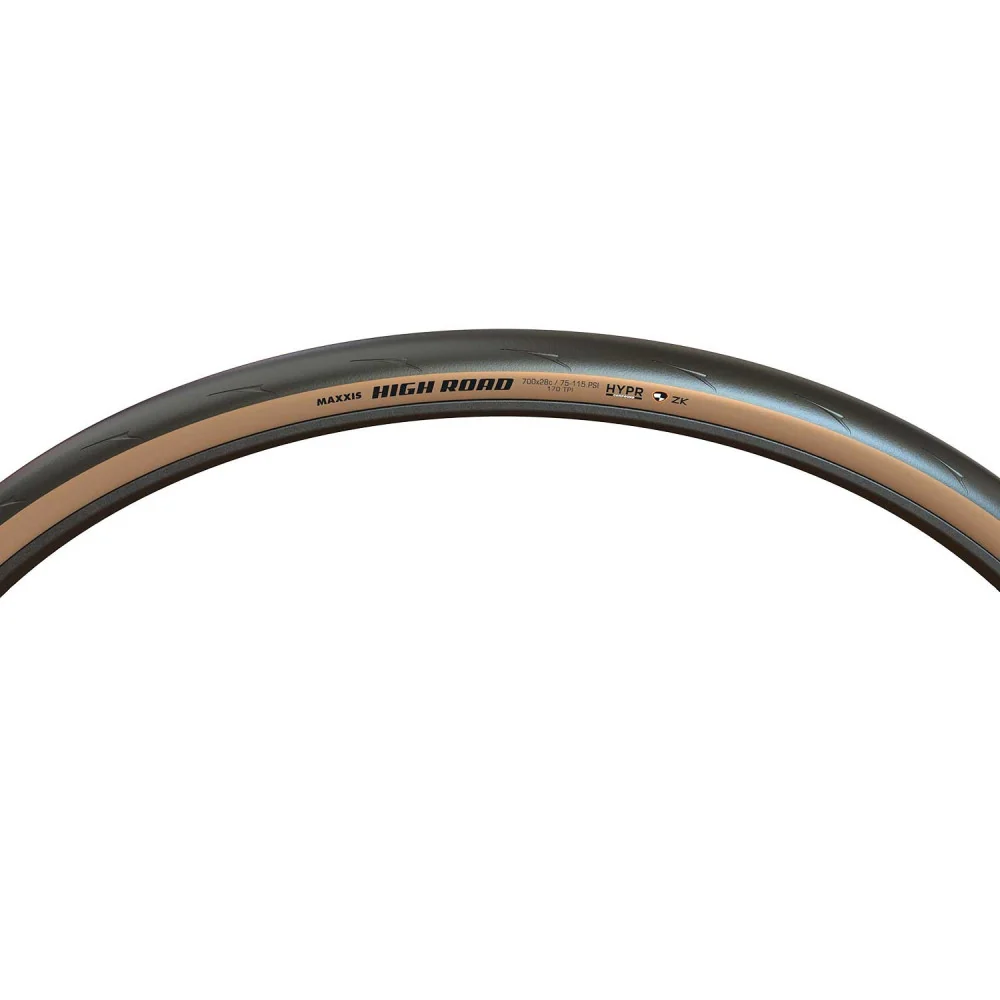 MAXXIS HIGH ROAD Gen2 700x25c Tubetype Zacht Bruine band