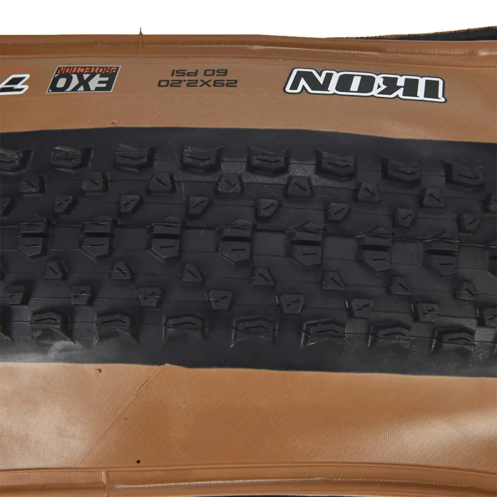 MAXXIS IKON 29x2.20 Exo Dual Tubeless Ready Zachte Tanwall band