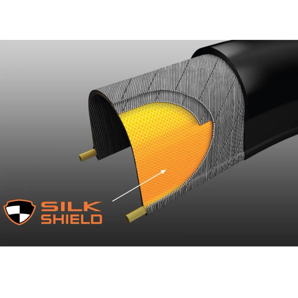 MAXXIS RAMBLER 700x38c Silkshield Tubeless Ready band Zwart