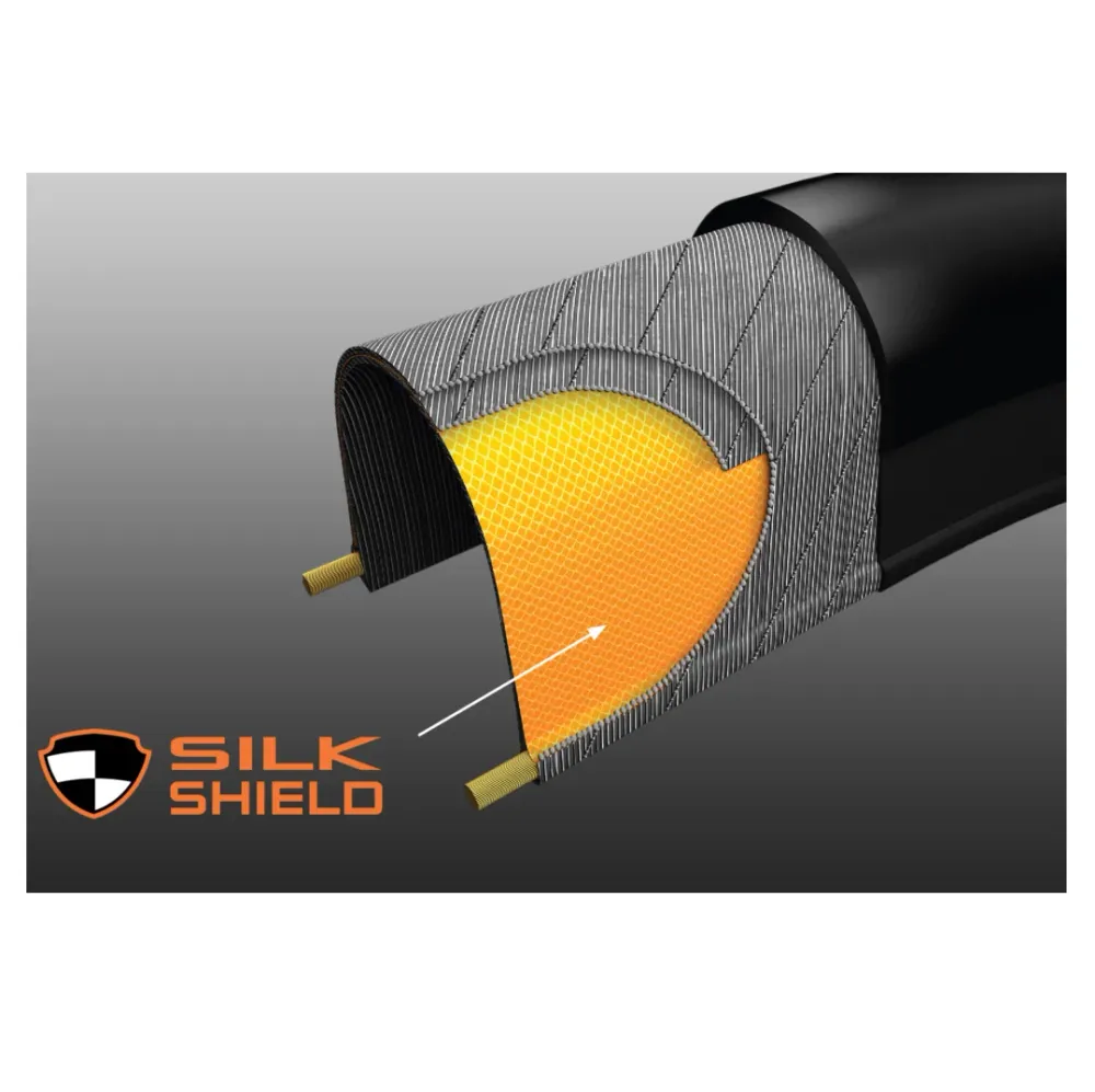 MAXXIS RAVAGER 700x40c Silkshield Tubeless Ready Zachte Zwarte band