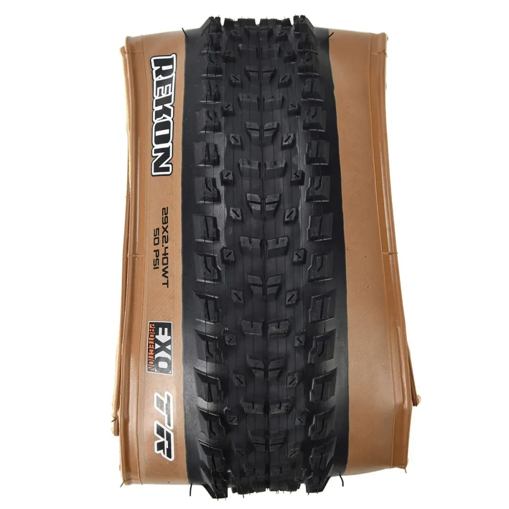 MAXXIS REKON 29x2.40 WT Exo Tubeless Ready Zachte Tanwall band