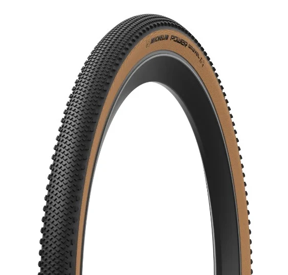 MICHELIN POWER GRAVEL Competition Line 700x40c Tubeless Ready Bruin band