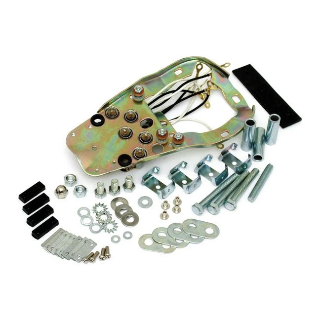Montageset voor voetplaat 68-90 stijl Dash Cover FL 68-84; FX 71-72; Softail 84-90; FXWG 80-86