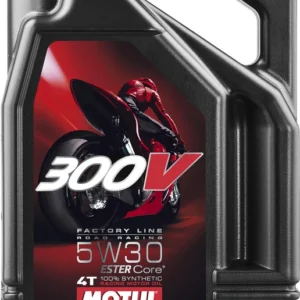 MOTUL 300V Factory Line Road Racing 4T motorolie - 5W30 4L