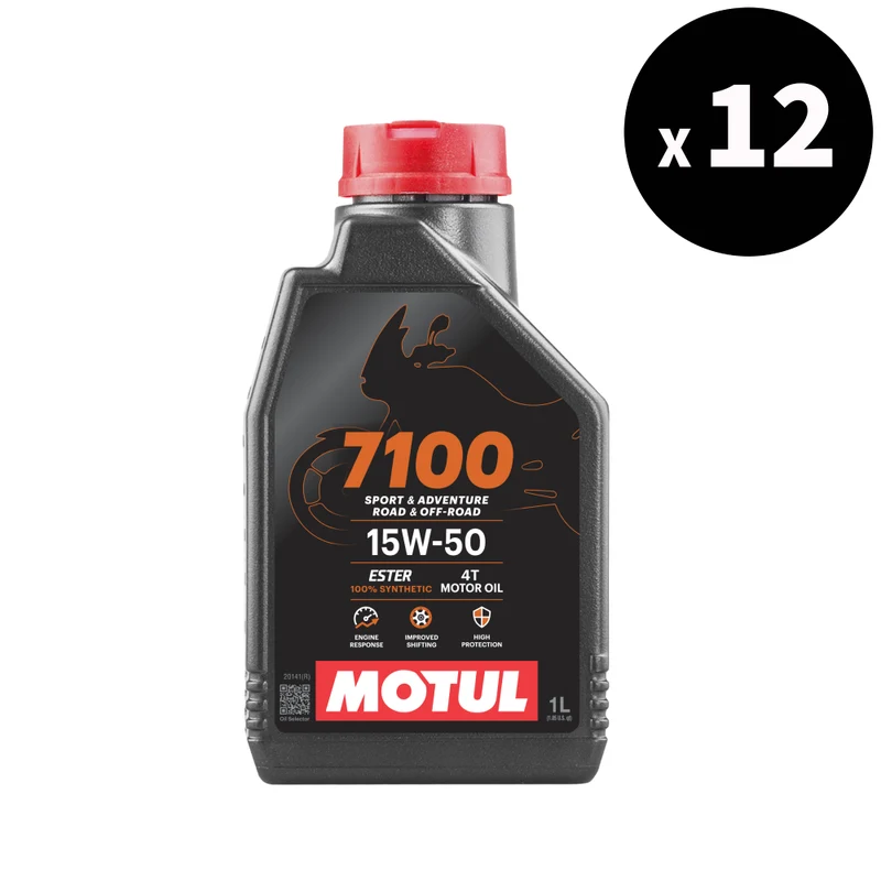 MOTUL 7100 4T Motor Oil - 15W50 1L x12