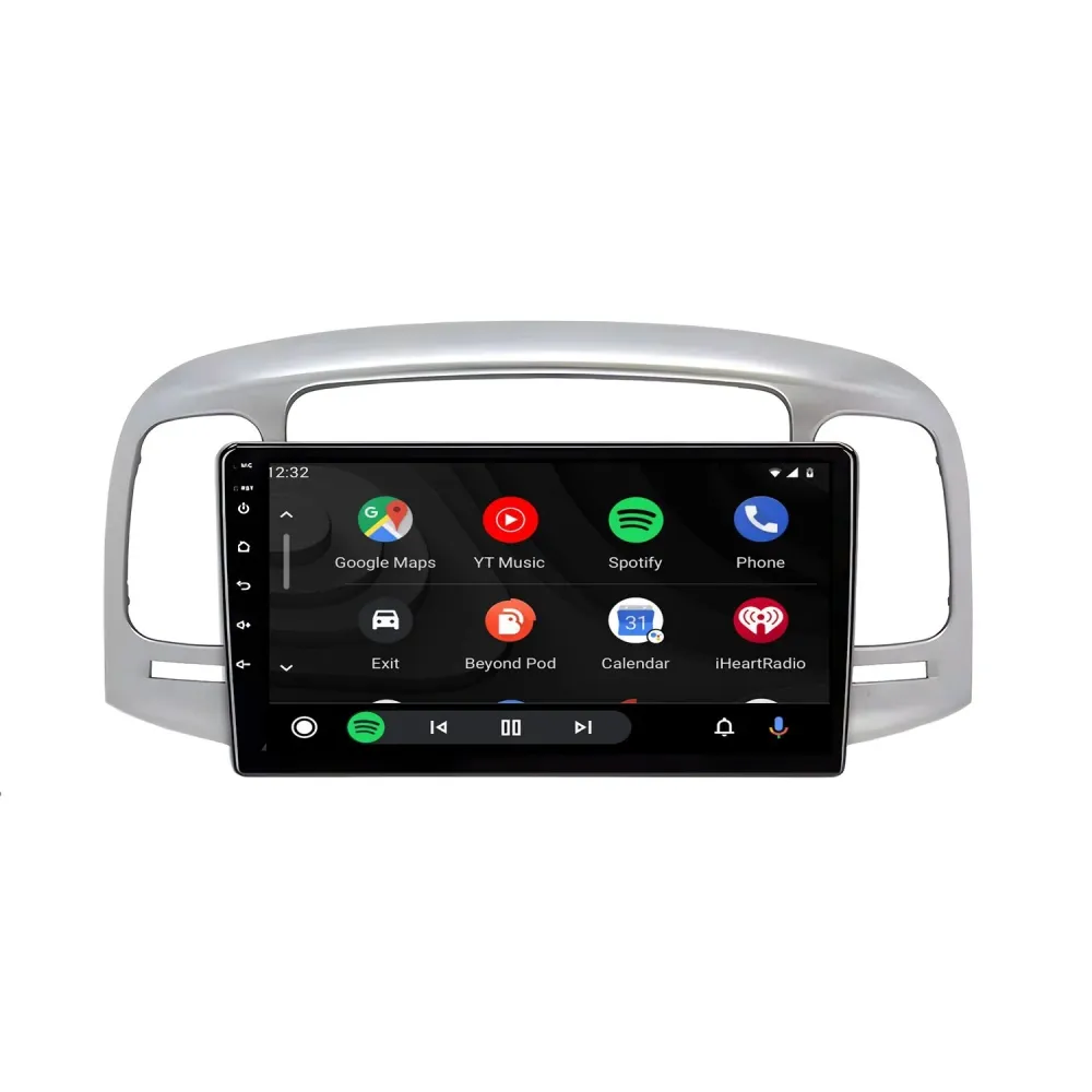 Navigatie voor Hyundai Accent 3 2006-2011 | CarPlay | Android Auto | WIFI | Bluetooth | QLED | XR4