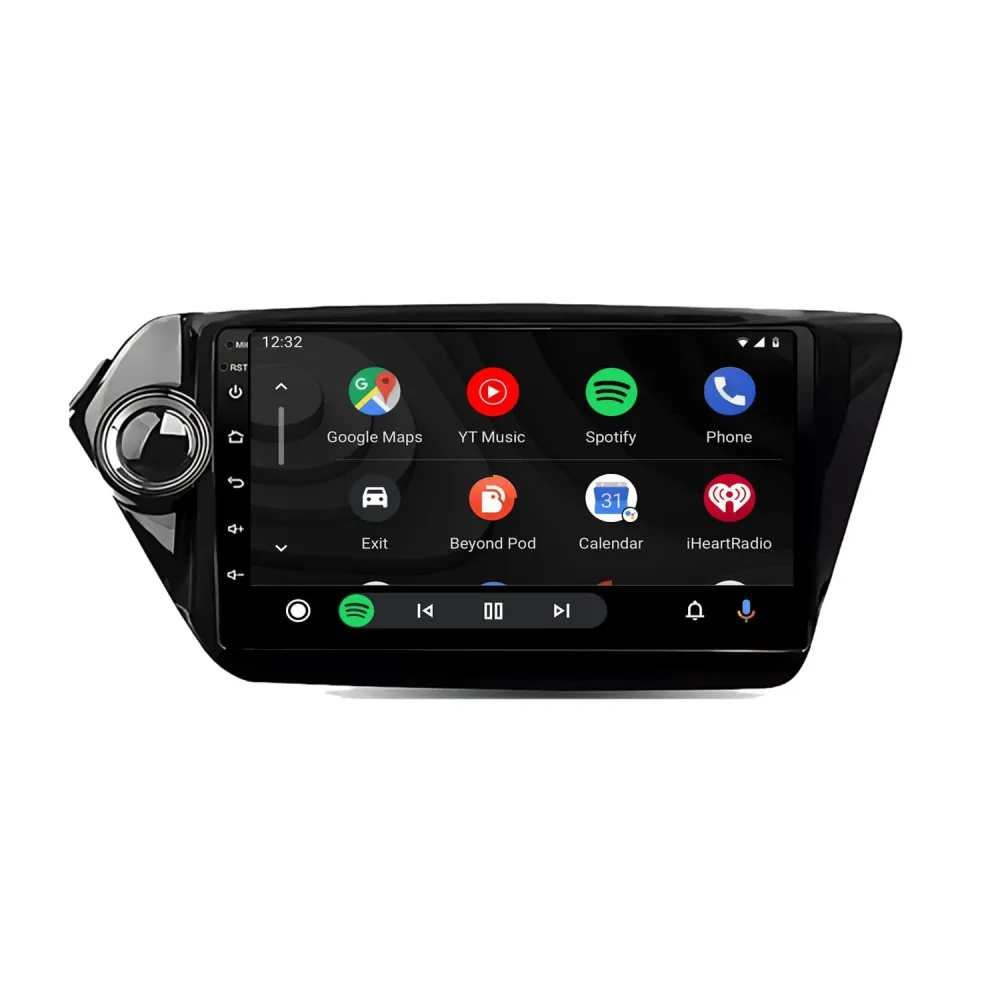 Navigatie voor Kia K2 RIO 3 2011-2017 | CarPlay | Android Auto | WIFI | Bluetooth | QLED | XR4