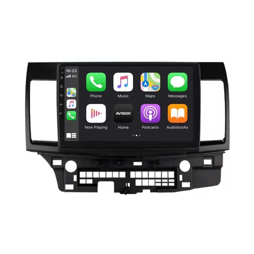 Navigatie voor Mitsubishi Lancer 2007-2017 | CarPlay | Android Auto | WIFI | Bluetooth | QLED | XR4