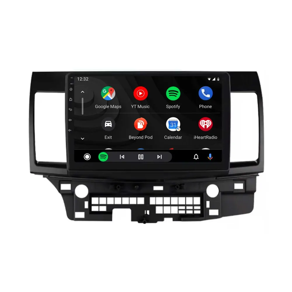 Navigatie voor Mitsubishi Lancer 2007-2017 | CarPlay | Android Auto | WIFI | Bluetooth | QLED | XR4