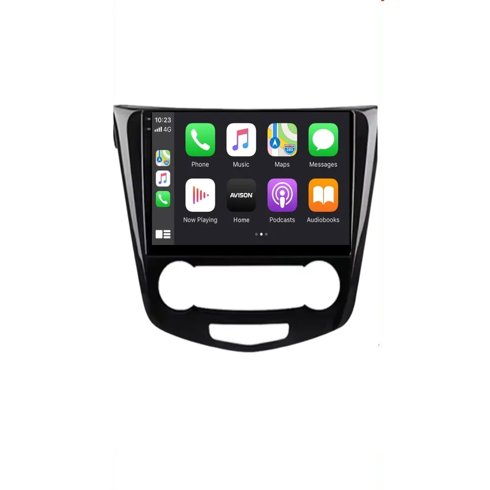 Navigatie voor Nissan Qashqai J11 X trail T32 2014-2017 | CarPlay | Android Auto | WIFI | Bluetooth | QLED | XR4