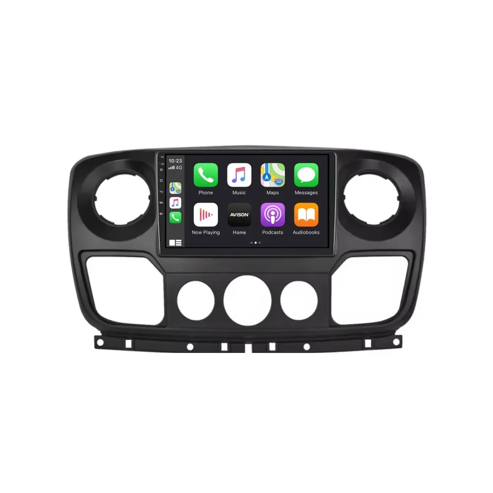 Navigatie voor Renault Master III (FV) 2010-2013 | CarPlay | Android Auto | WIFI | Bluetooth | QLED | XR4