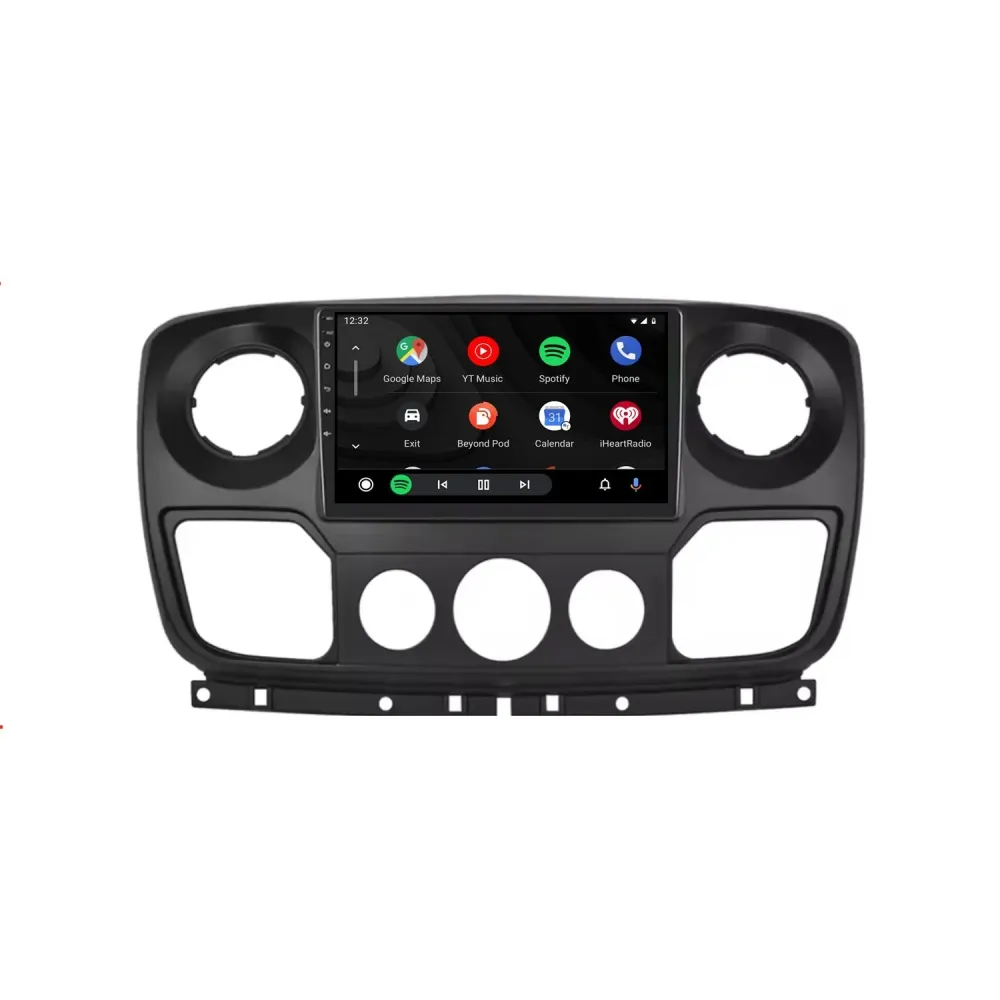 Navigatie voor Renault Master III (FV) 2010-2013 | CarPlay | Android Auto | WIFI | Bluetooth | QLED | XR4