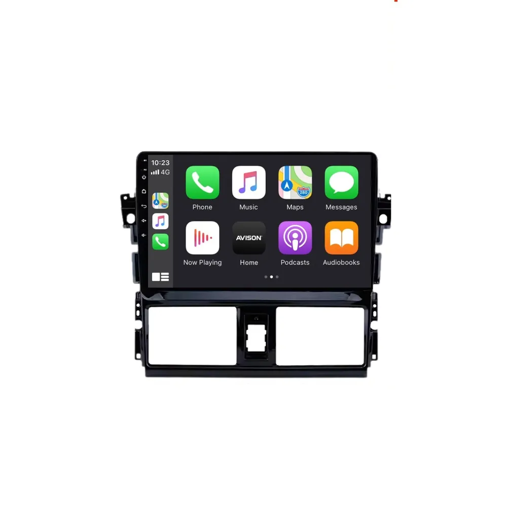 Navigatie voor Toyota Vios Yaris 2013-2016 | CarPlay | Android Auto | WIFI | Bluetooth | QLED | XR4