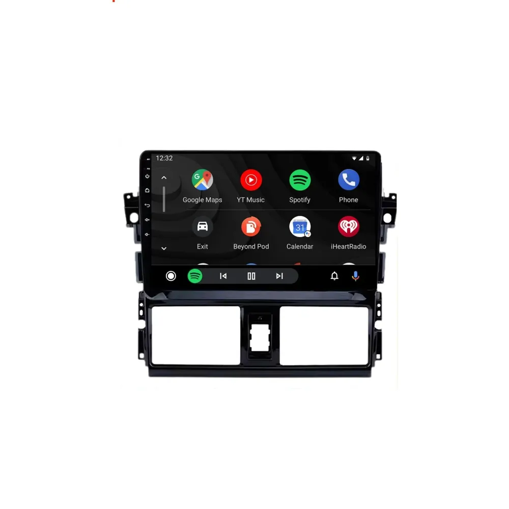 Navigatie voor Toyota Vios Yaris 2013-2016 | CarPlay | Android Auto | WIFI | Bluetooth | QLED | XR4