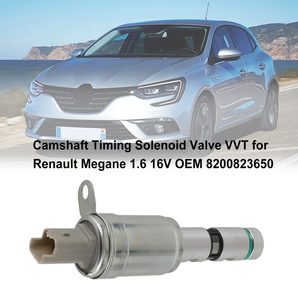 Nokkenastiming magneetventiel VVT 8200240058 voor 2008-2011 Renault Megane MK III Coupe 1.6 16V 1598ccm 110HP 81KW (benzine)