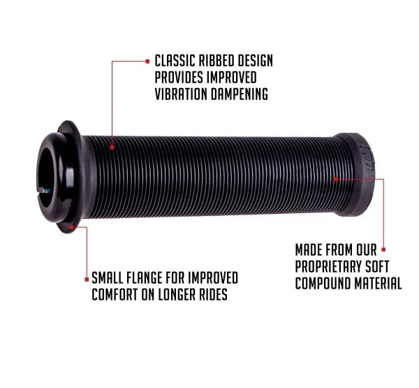 ODI LONGNECK V2.1 Lock-on handvatten 135 mm Zwart