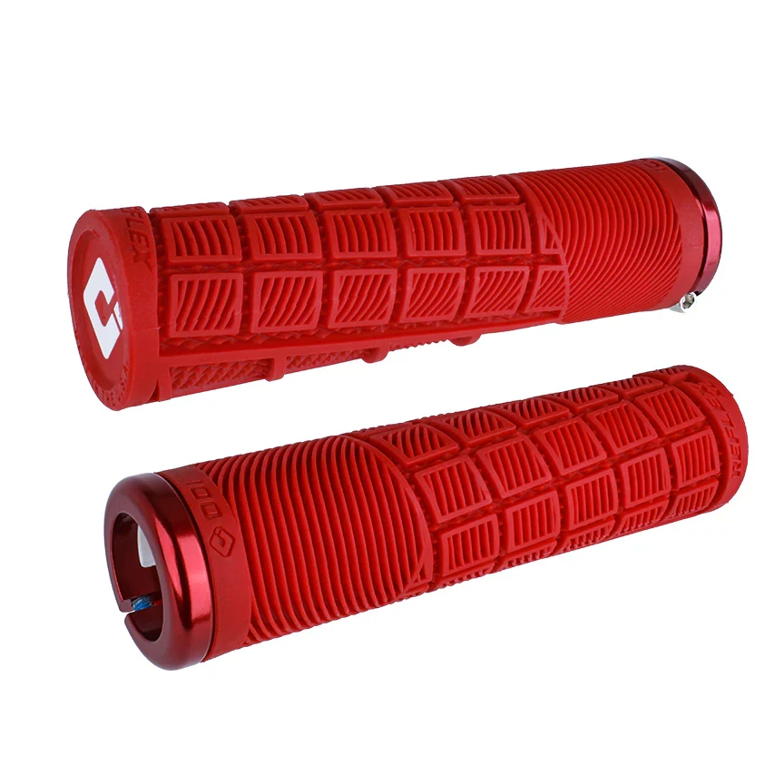 ODI REFLEX XL Lock-on handvatten 135 mm Rood