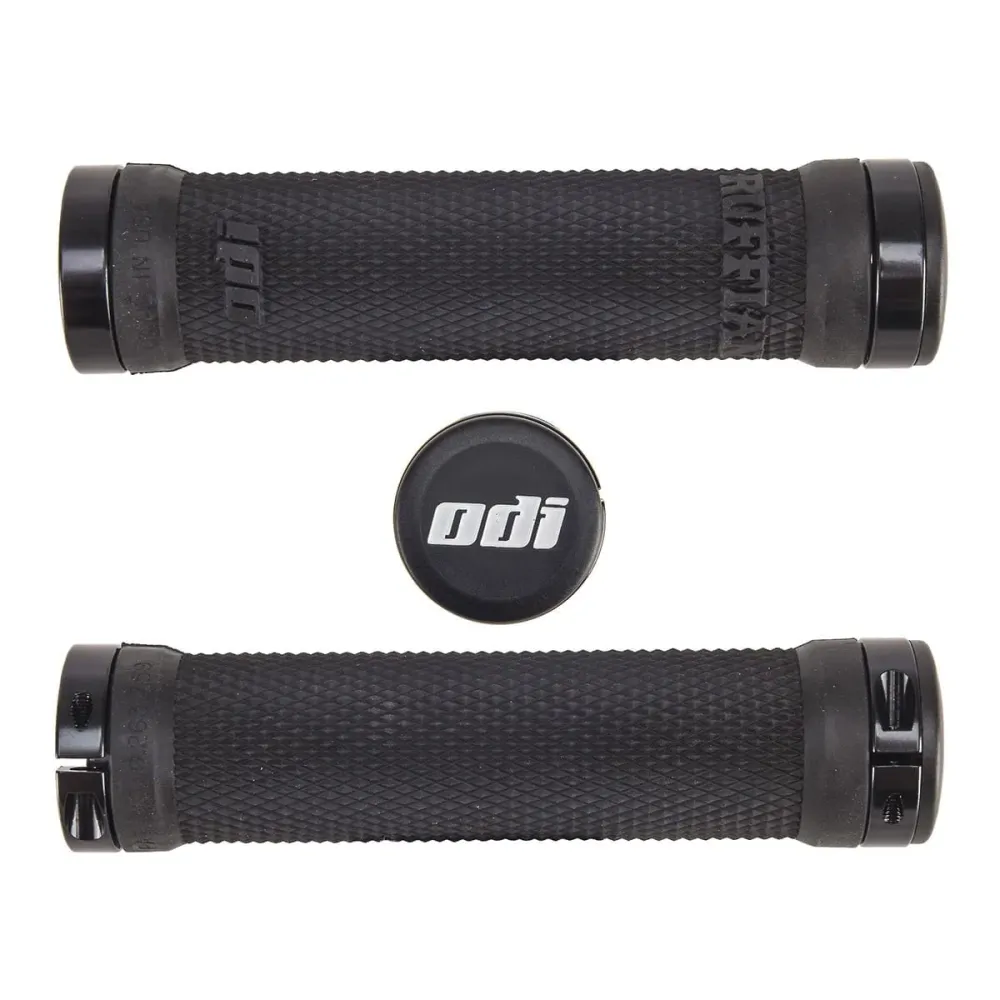 ODI RUFFIAN Lock-On handvatten 135 mm Zwart