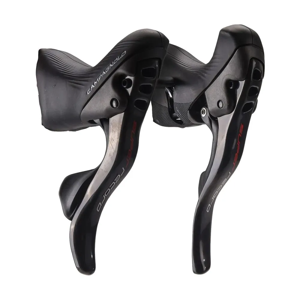 Paar CAMPAGNOLO SUPER RECORD ERGOPOWER ULTRA-SHIFT 2x12V hendels