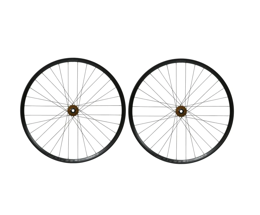 Paar HOPE FORTUS 30 W 29" PRO 5 wielen 15X110mm/12x148mm Boost Brons