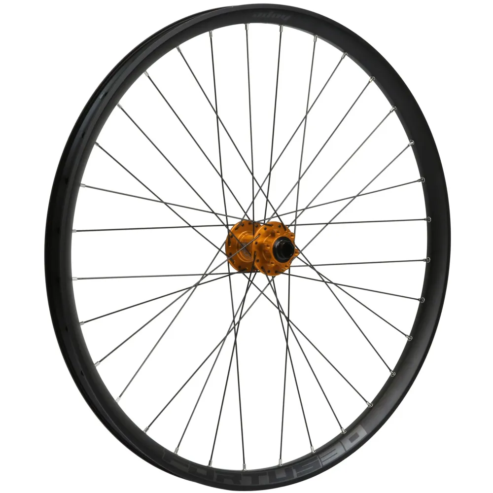 Paar HOPE FORTUS 30 W 29" PRO 5 wielen 15X110mm/12x148mm Boost Oranje