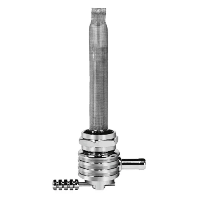 Pingel Power-Flo Ronde Gevinde Tankkraan Achteruitlaat 22mm Chroom